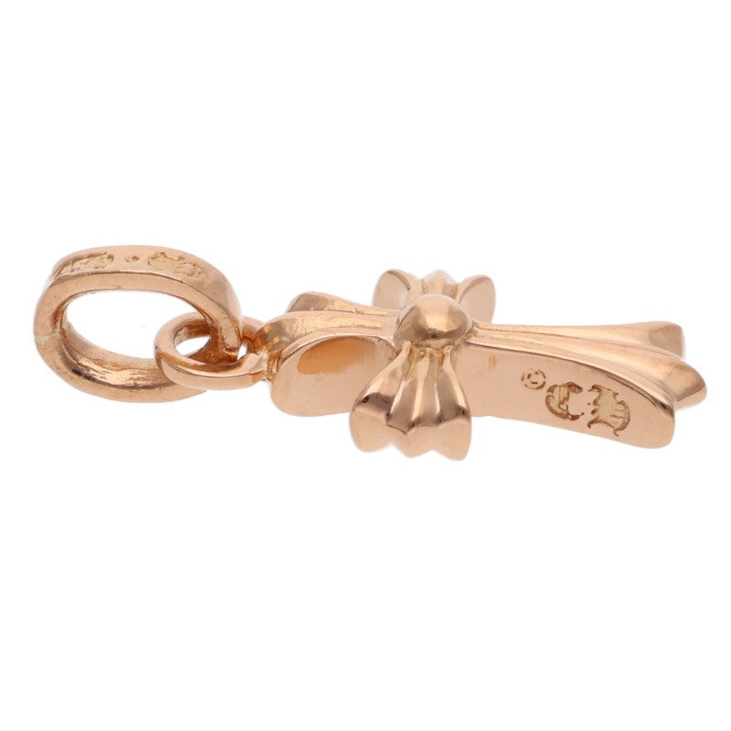 Chrome Hearts 22K Babyfat PAVE Sapphire Charm Yellow Gold