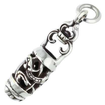Chrome Hearts Celtic Roller Necklace Pendant Silver
