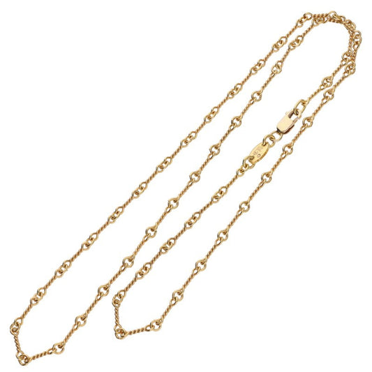 Chrome Hearts 22K Yellow Gold Chain Necklace Size 18 Inch