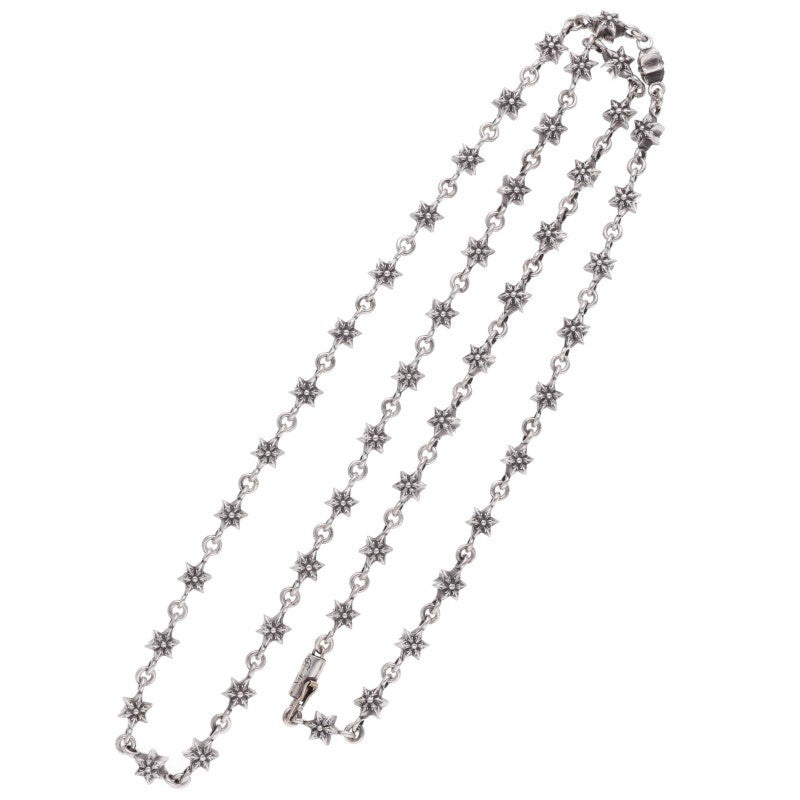 Chrome Hearts CHN TNY STAR Old Silver Necklace Size 25 Inch