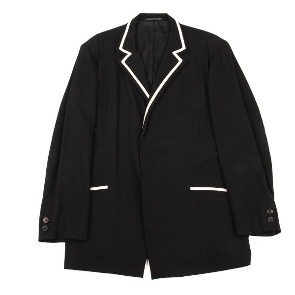 Yohji Yamamoto POUR HOMME Black Taping Jacket Size M