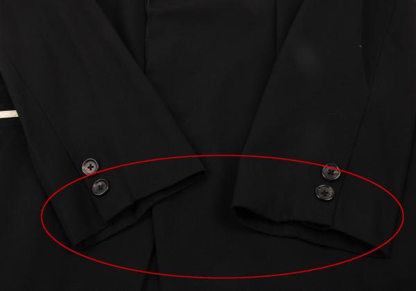 Yohji Yamamoto POUR HOMME Black Taping Jacket Size M