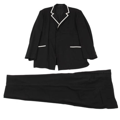 Yohji Yamamoto POUR HOMME Black Taping Jacket Size M