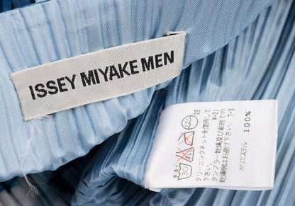ISSEY MIYAKE MEN 97SS Geometric Floral Vest Blue Size L