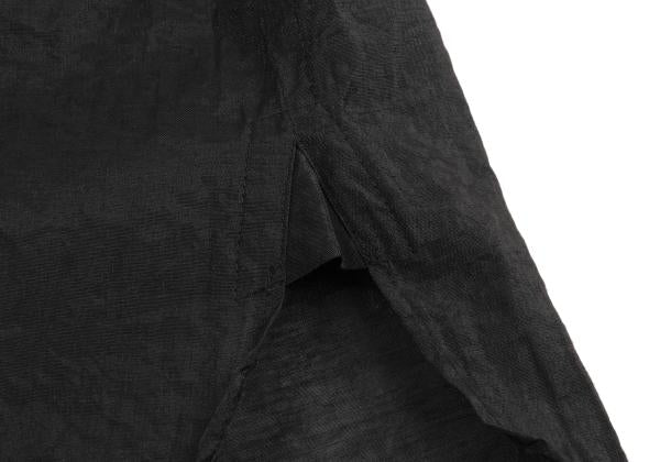 ISSEY MIYAKE MEN 96AW Cotton Nylon Stitch Shirt Black Size L