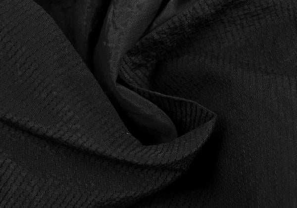 ISSEY MIYAKE MEN 96AW Cotton Nylon Stitch Shirt Black Size L