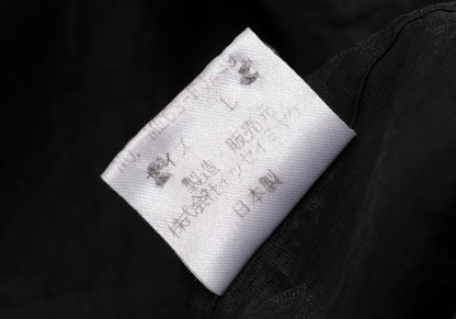 ISSEY MIYAKE MEN 96AW Cotton Nylon Stitch Shirt Black Size L