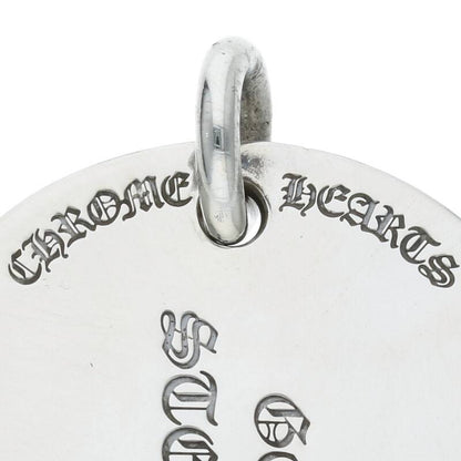 Chrome Hearts D TAG LRG Large Dog Tag Pendant Size ONE SIZE