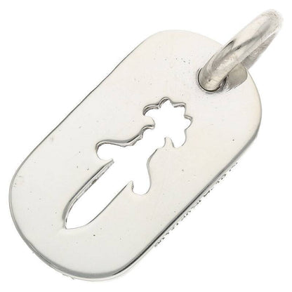 Chrome Hearts Cutout Dagger Dog Tag Pendant Size ONE SIZE