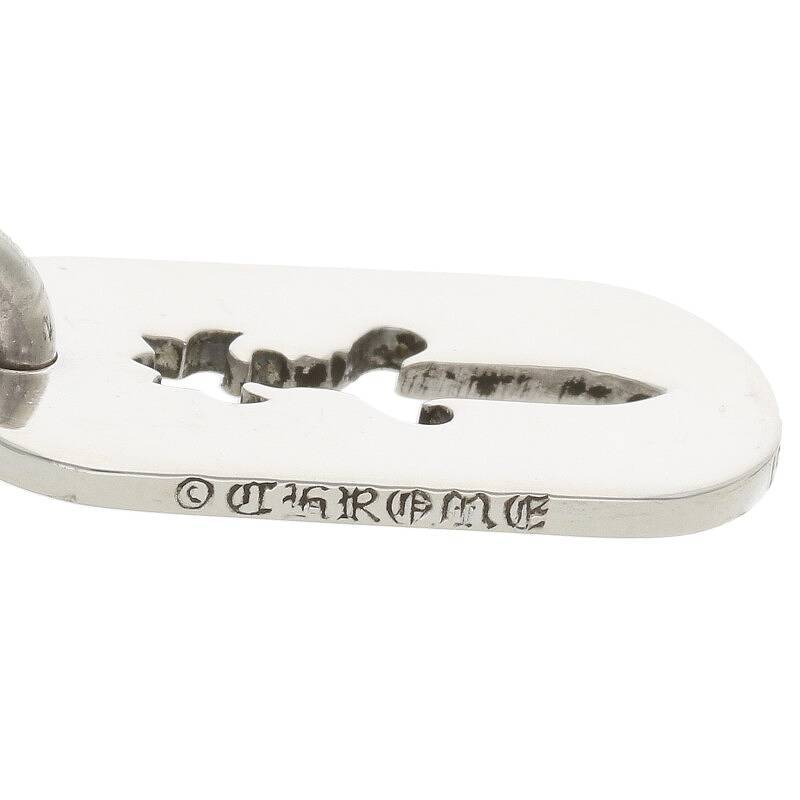 Chrome Hearts Cutout Dagger Dog Tag Pendant Size ONE SIZE