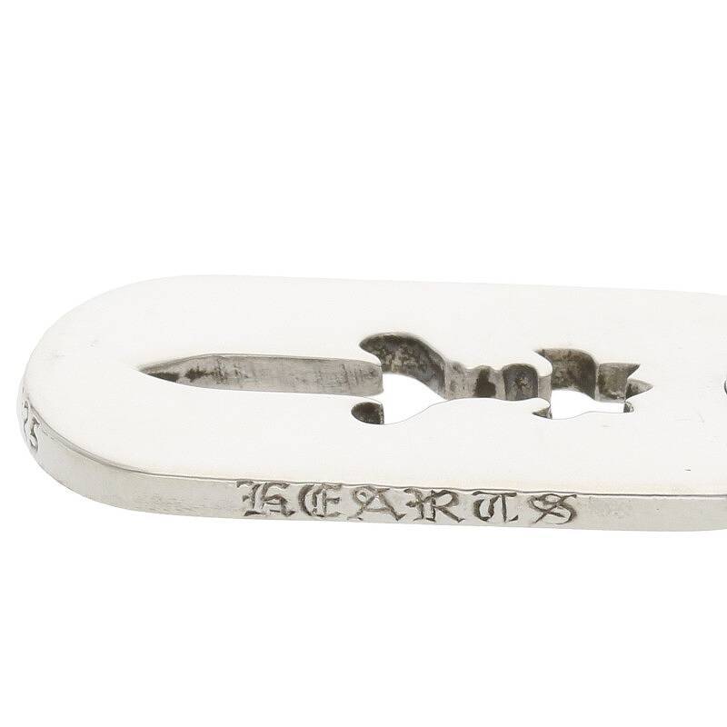 Chrome Hearts Cutout Dagger Dog Tag Pendant Size ONE SIZE