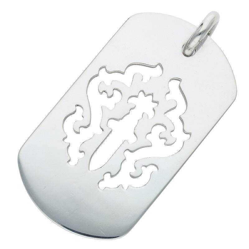 Chrome Hearts Dagger Cutout Dog Tag Pendant Size ONE SIZE