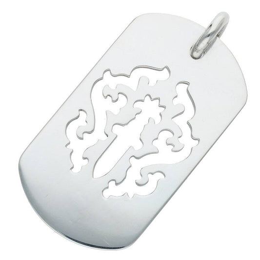 Chrome Hearts Dagger Cutout Dog Tag Pendant Size ONE SIZE