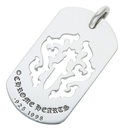 Chrome Hearts Dagger Cutout Dog Tag Pendant Size ONE SIZE