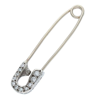 Chrome Hearts Small Pave Diamond Safety Pin Size ONE SIZE