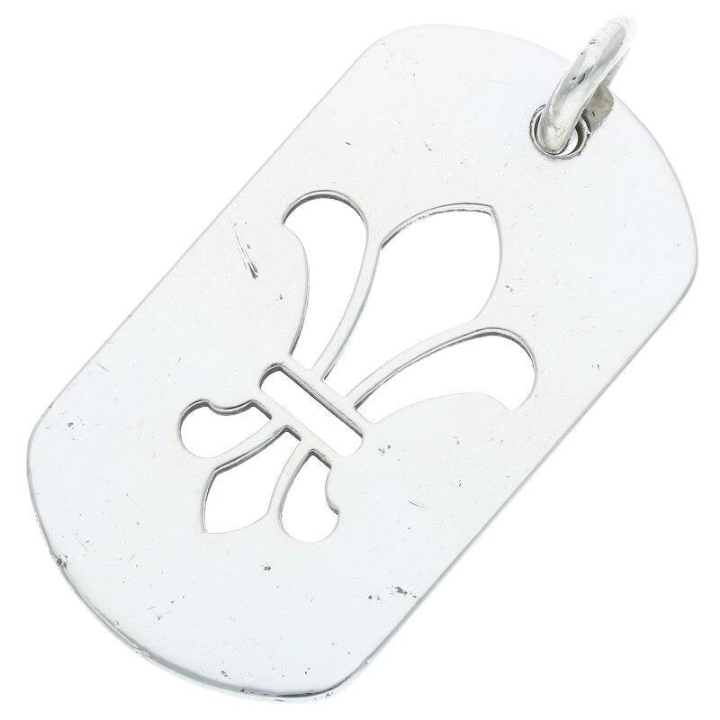 Chrome Hearts BS Fleur Large Dog Tag Pendant Size ONE SIZE
