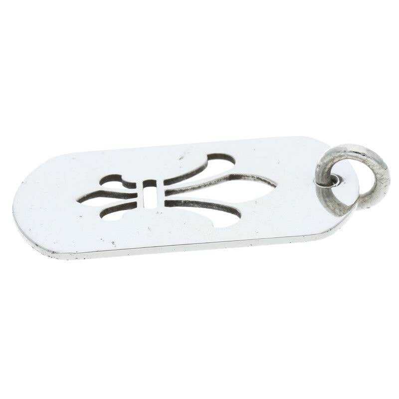 Chrome Hearts BS Fleur Large Dog Tag Pendant Size ONE SIZE