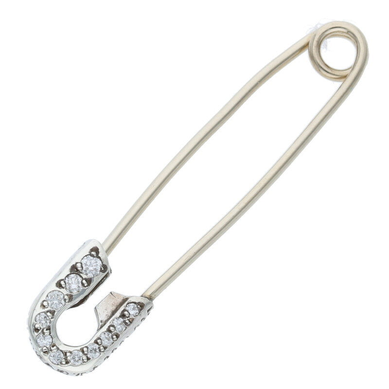 Chrome Hearts Small Pave Diamond Safety Pin Size ONE SIZE