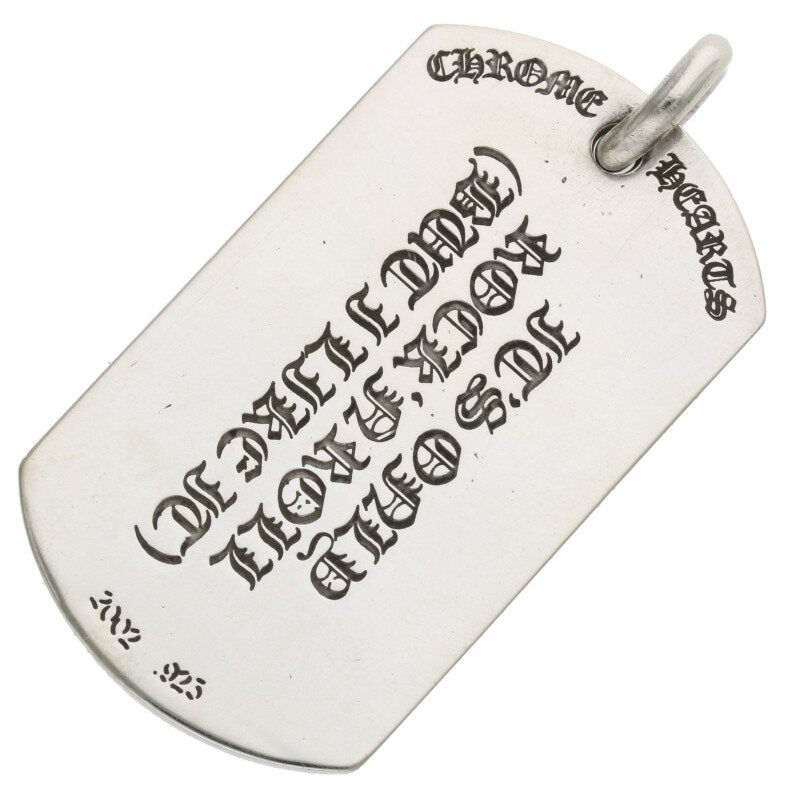 Chrome Hearts D TAG LRG LT Lip & Tongue Dog Size ONE SIZE