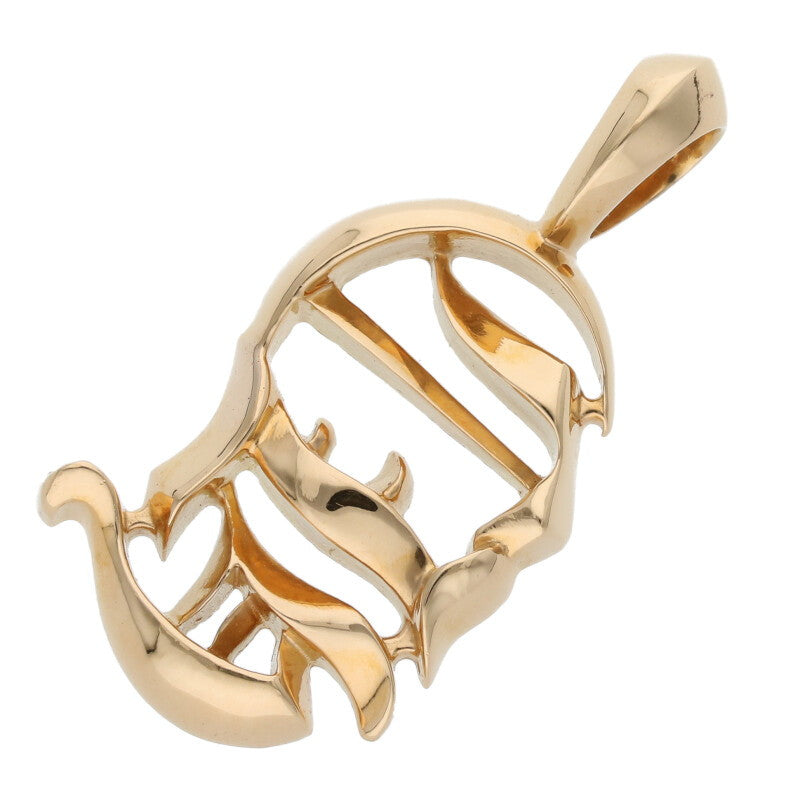 Chrome Hearts 22K CH Logo Gold Pendant Yellow Size ONE SIZE