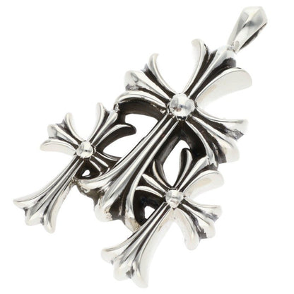 Chrome Hearts 3 CH CRS SML Triple Cross Silver Size ONE SIZE