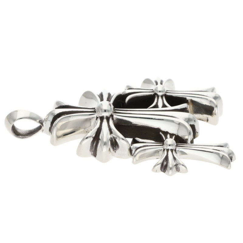 Chrome Hearts 3 CH CRS SML Triple Cross Silver Size ONE SIZE
