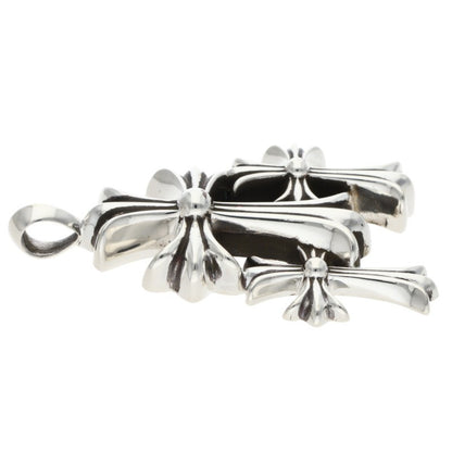 Chrome Hearts 3 CH CRS SML Triple Cross Silver Size ONE SIZE