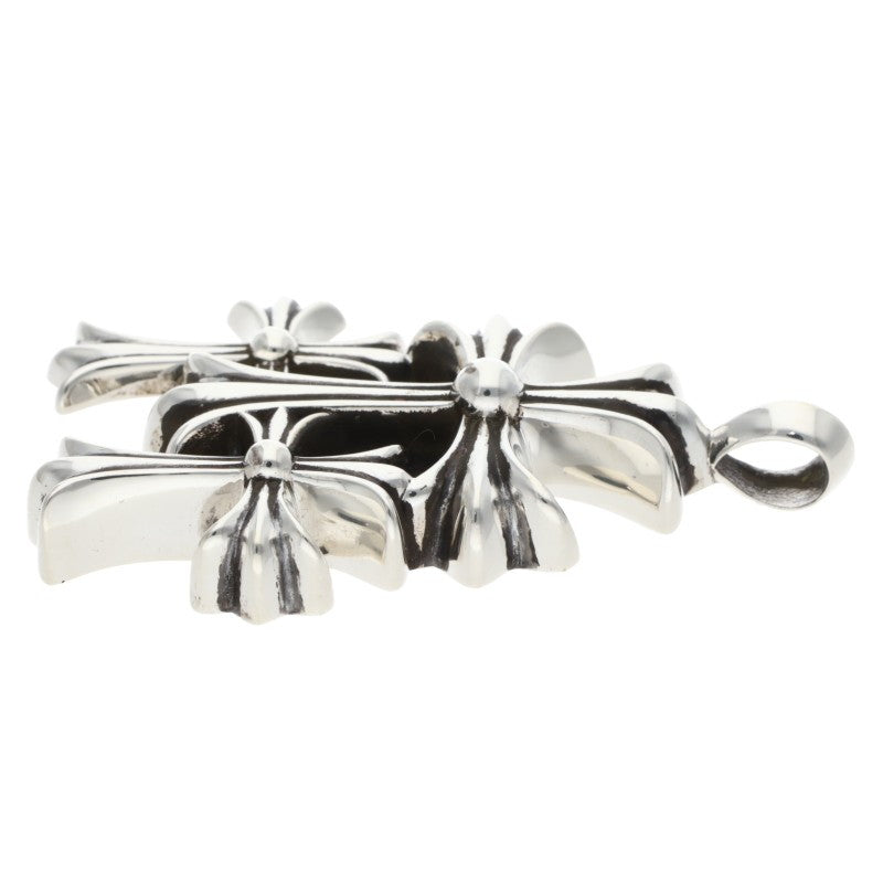 Chrome Hearts 3 CH CRS SML Triple Cross Silver Size ONE SIZE
