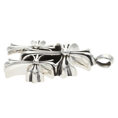 Chrome Hearts 3 CH CRS SML Triple Cross Silver Size ONE SIZE