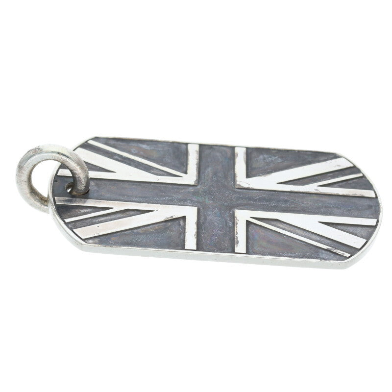 Chrome Hearts D TAG LRG Large Dog Tag Silver Size ONE SIZE