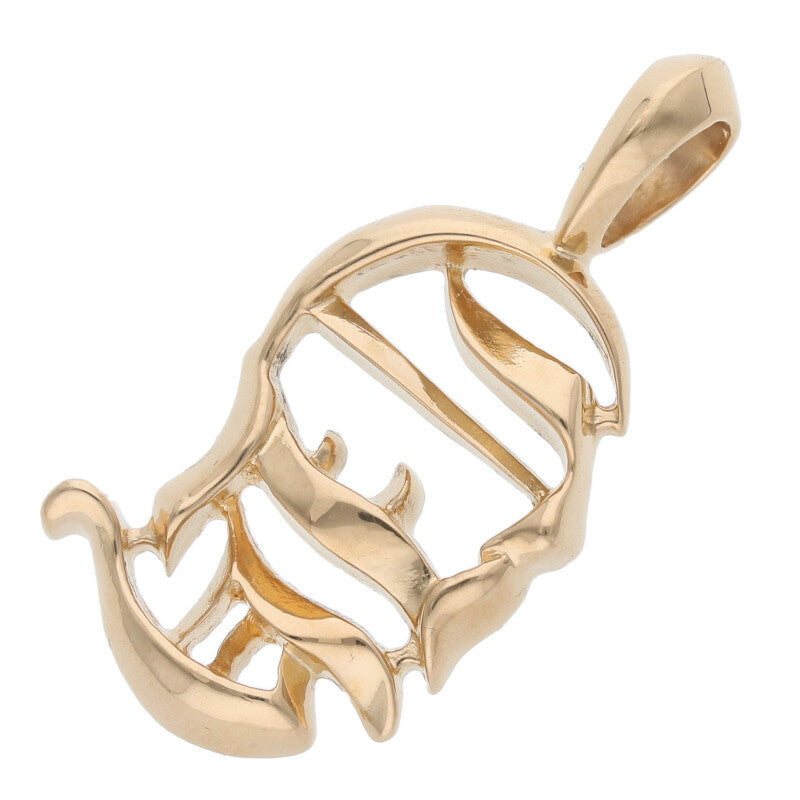 Chrome Hearts 22K CH Logo Gold Pendant Yellow Size ONE SIZE