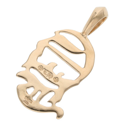 Chrome Hearts 22K CH Logo Gold Pendant Yellow Size ONE SIZE