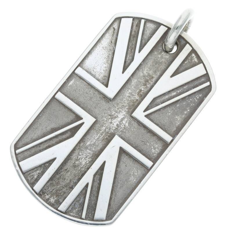 Chrome Hearts D TAG LRG Union Jack Dog Tag Size ONE SIZE