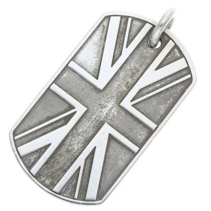 Chrome Hearts D TAG LRG Union Jack Dog Tag Size ONE SIZE