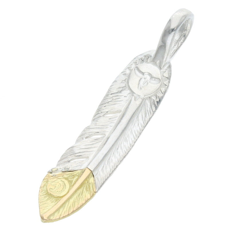 TADY & KING K18 Point Feather Right Necklace Size ONE SIZE