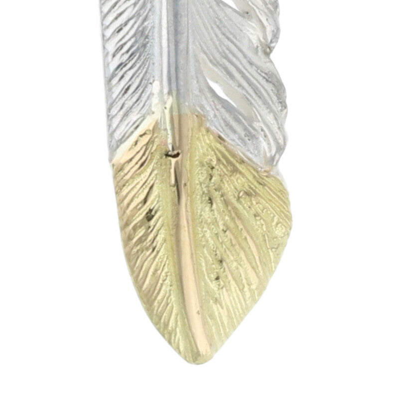 TADY & KING K18 Point Feather Right Necklace Size ONE SIZE