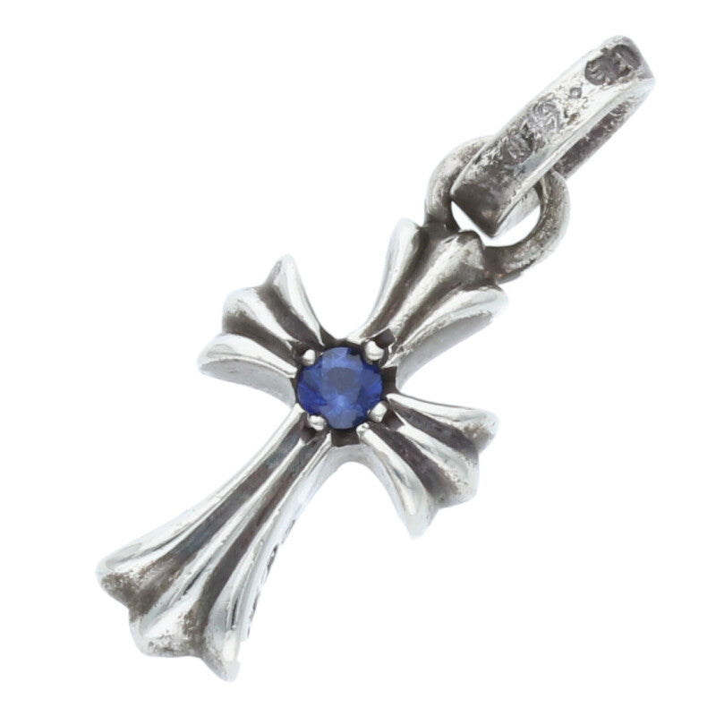Chrome Hearts BBYFAT 1 Sapphire Charm Silver Size ONE SIZE