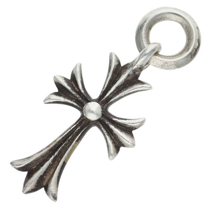 Chrome Hearts TINY CH Cross Charm Silver 925 Size ONE SIZE