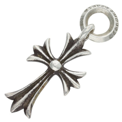 Chrome Hearts TINY CH Cross Charm Silver 925 Size ONE SIZE