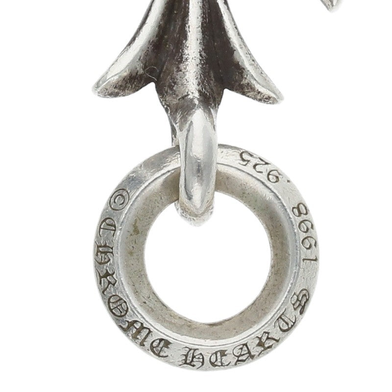 Chrome Hearts TINY CH Cross Charm Silver 925 Size ONE SIZE