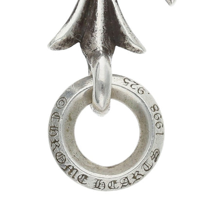 Chrome Hearts TINY CH Cross Charm Silver 925 Size ONE SIZE