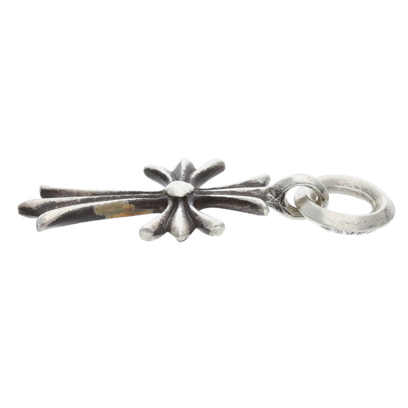 Chrome Hearts TINY CH Cross Charm Silver 925 Size ONE SIZE