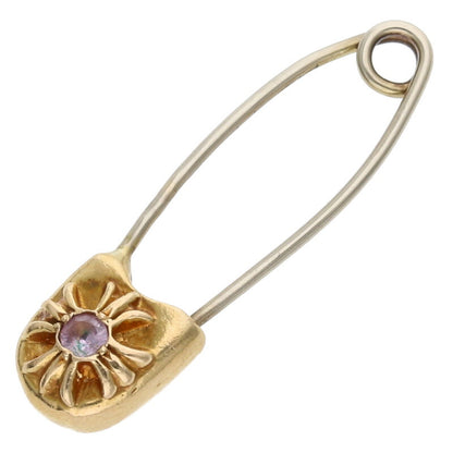 Chrome Hearts 22K Safety Pin S 1 Pink Sapphire Size ONE SIZE