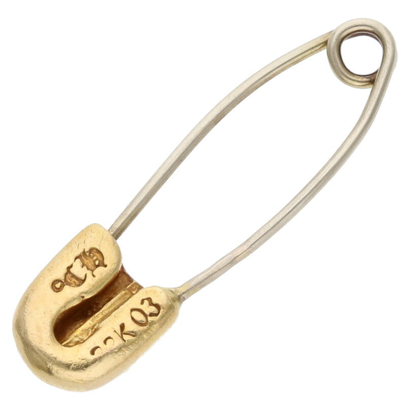 Chrome Hearts 22K Safety Pin S 1 Pink Sapphire Size ONE SIZE