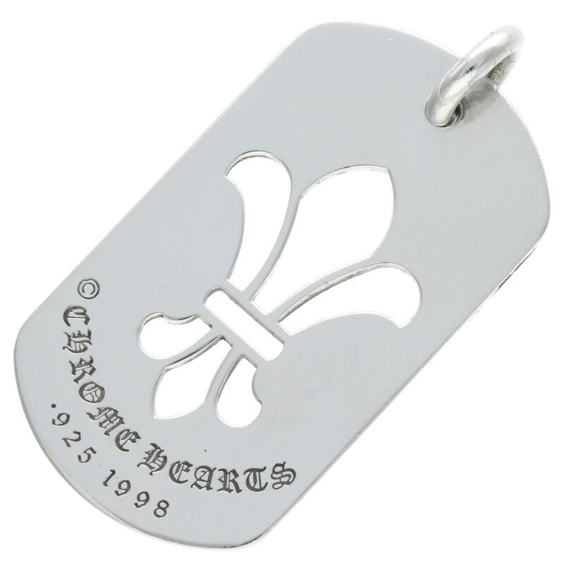 Chrome Hearts 925 Large Dog Tag Pendant Size ONE SIZE