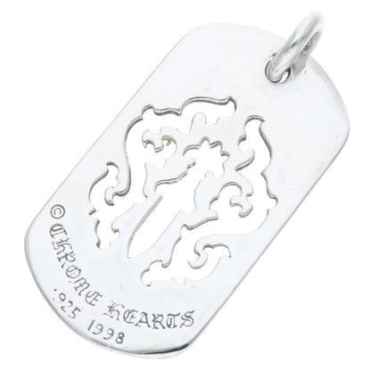 Chrome Hearts 925 Dagger Cutout Large Dog Tag Size ONE SIZE