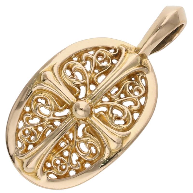 Chrome Hearts 22K Classic Oval Pendant Size ONE SIZE
