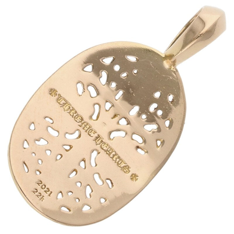 Chrome Hearts 22K Classic Oval Pendant Size ONE SIZE