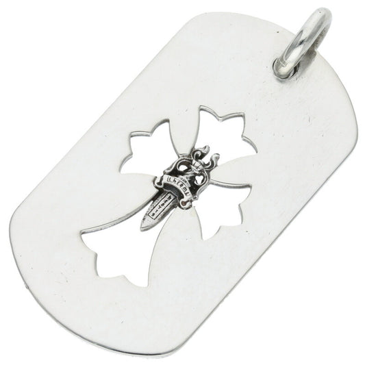 Chrome Hearts 925 Cutout Cross Dagger Dog Tag Size ONE SIZE