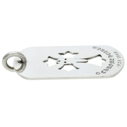 Chrome Hearts 925 Cutout Cross Dagger Dog Tag